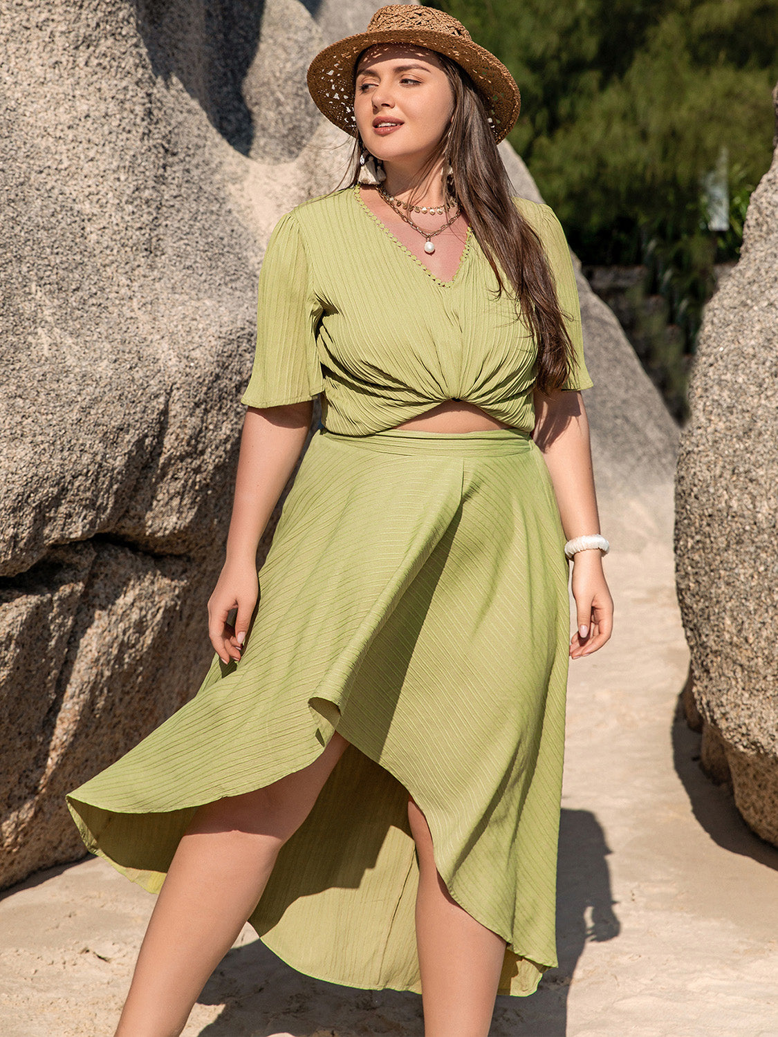 Skirt Set Green