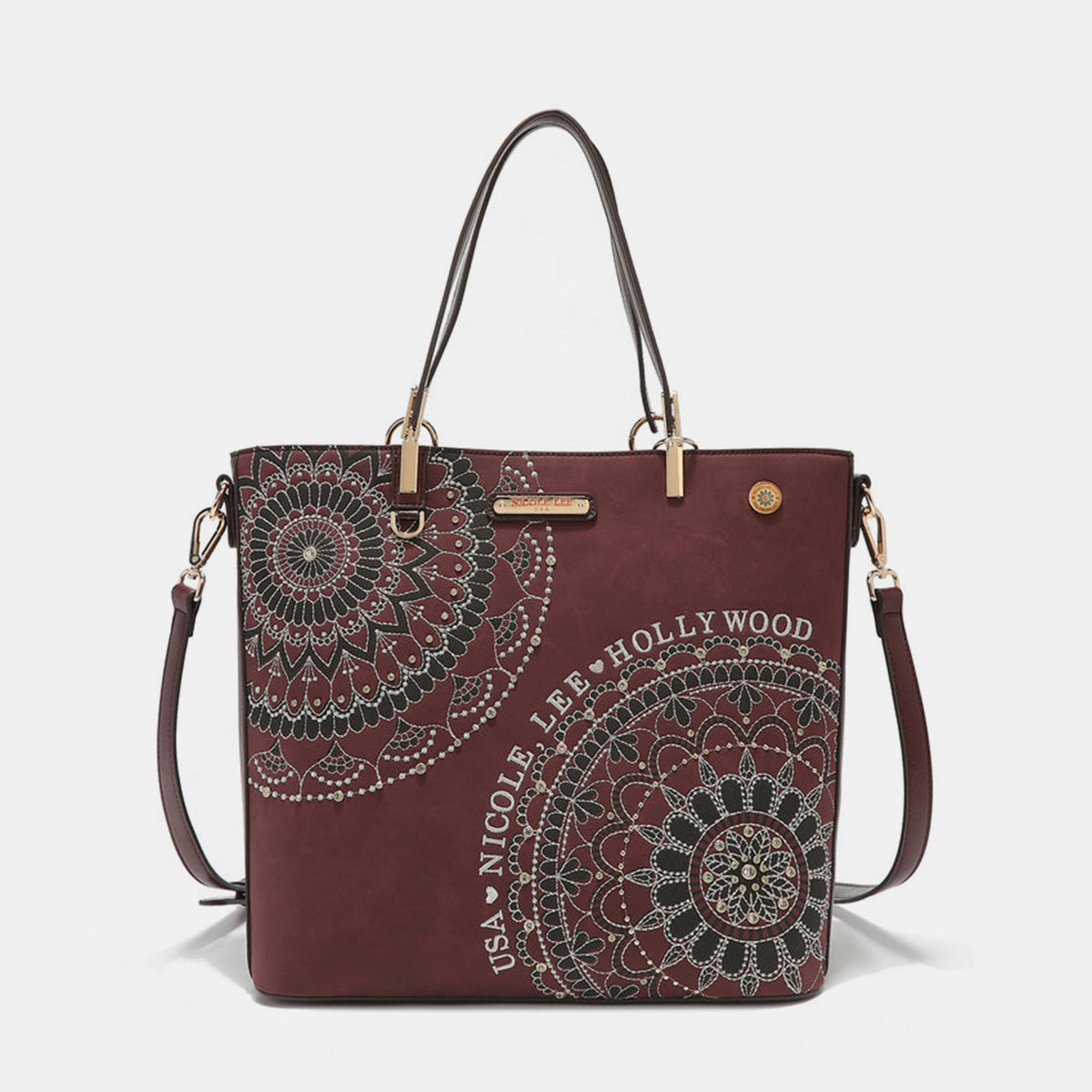 Nicole Lee USA Metallic Bag