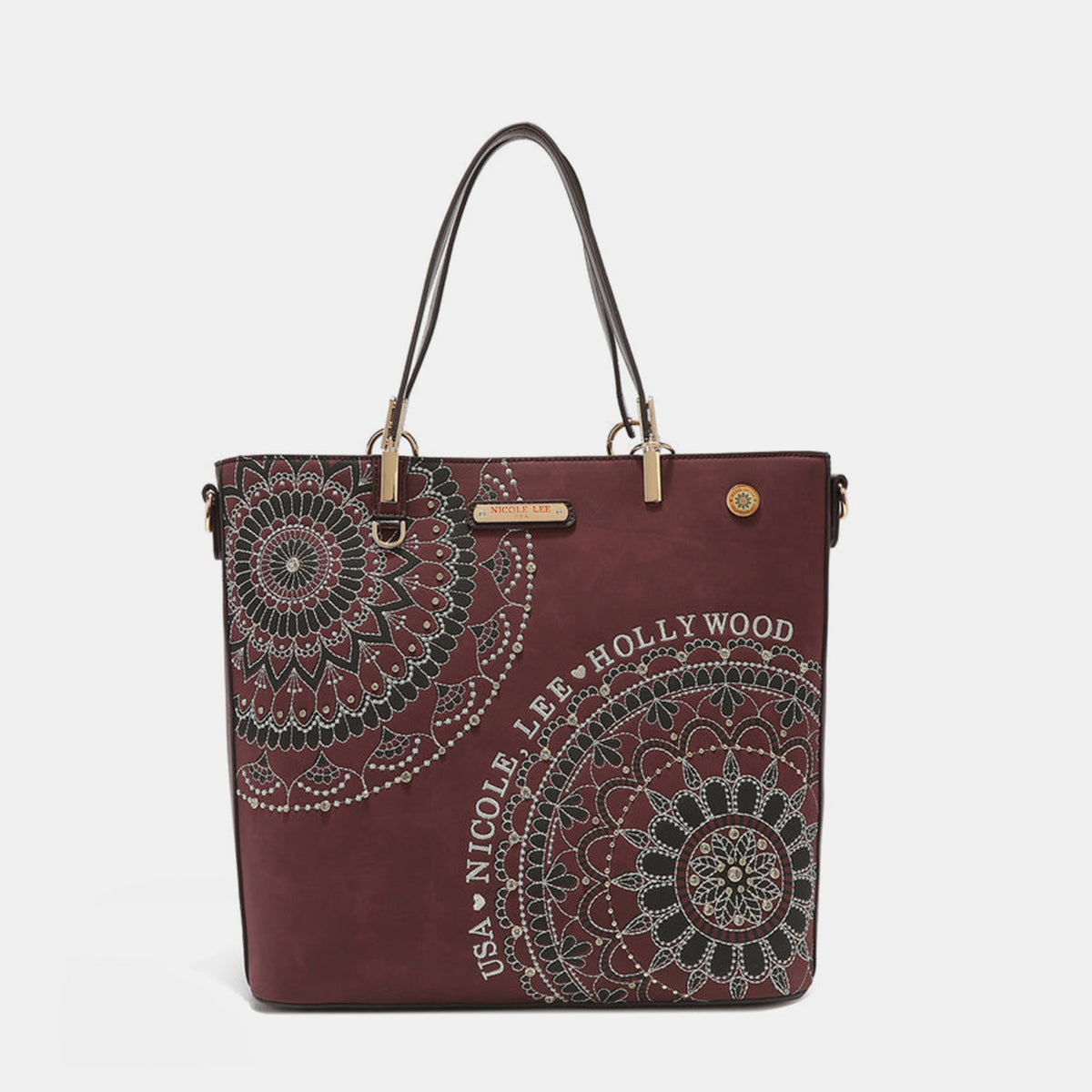 Nicole Lee USA Metallic Bag