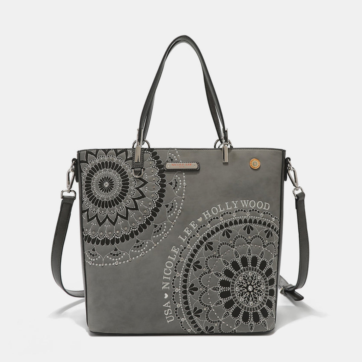 Nicole Lee USA Metallic Bag