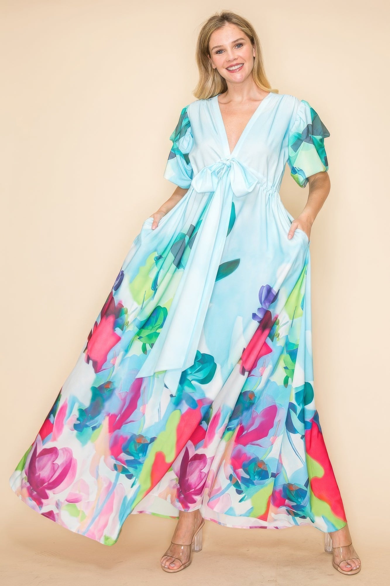 Print Maxi Dress