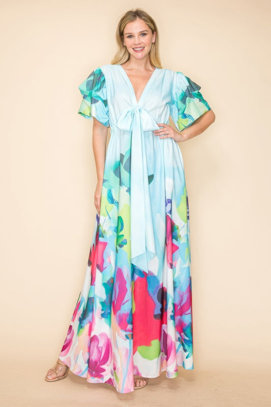 Print Maxi Dress