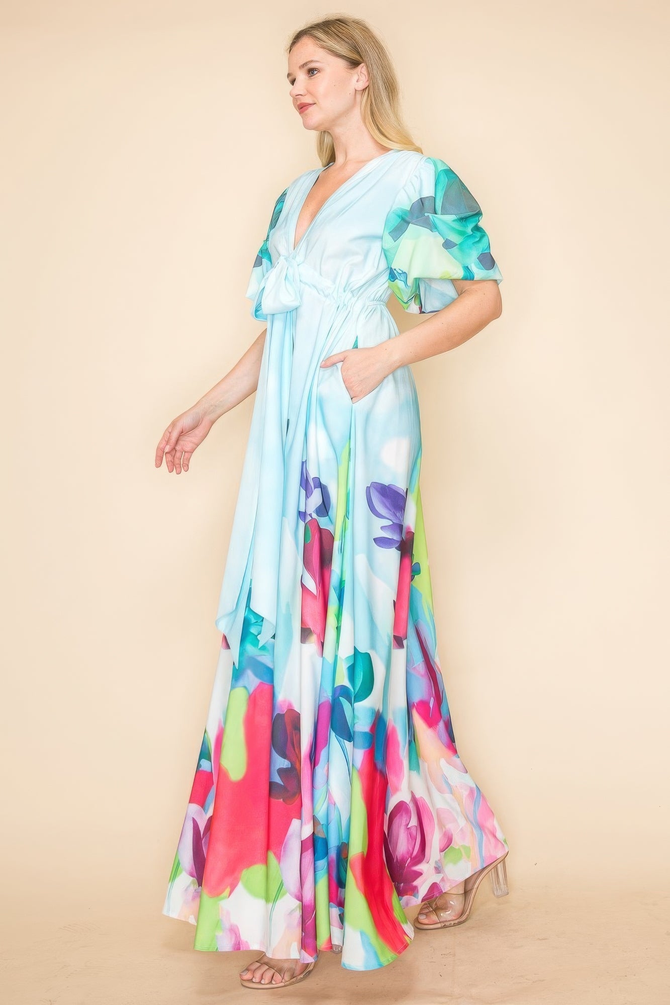 Print Maxi Dress