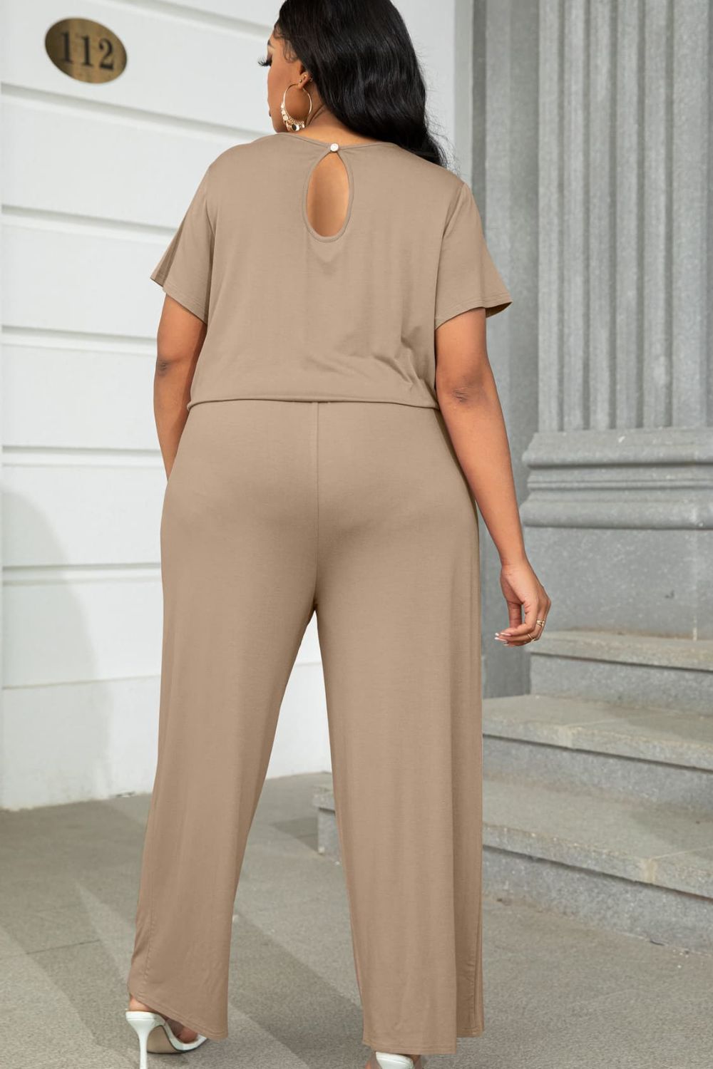 Drawstring Jumpsuit