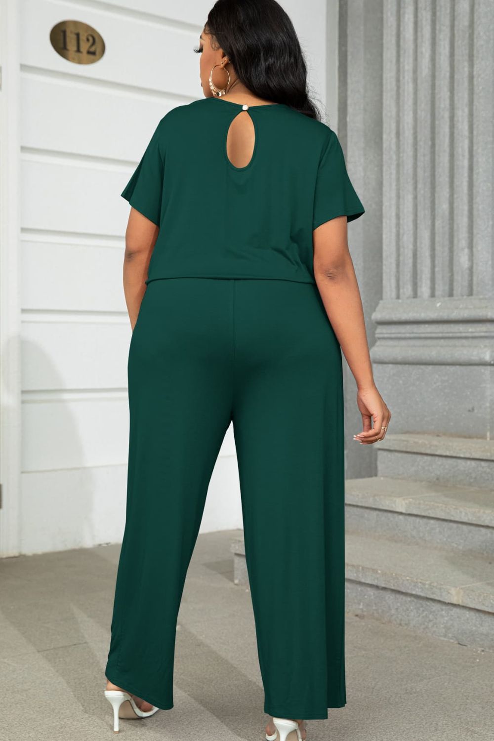 Drawstring Jumpsuit
