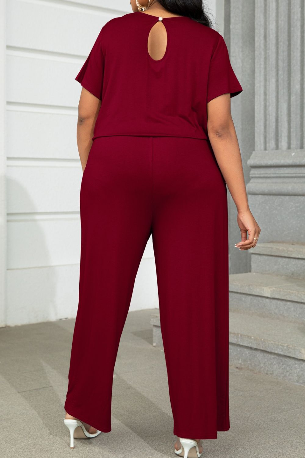 Drawstring Jumpsuit