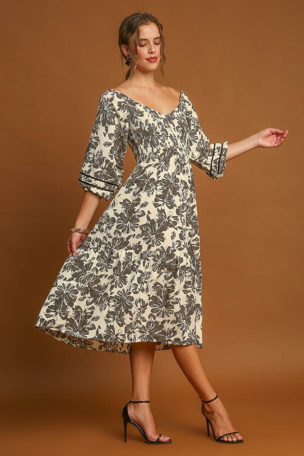 Hem Flower Dress