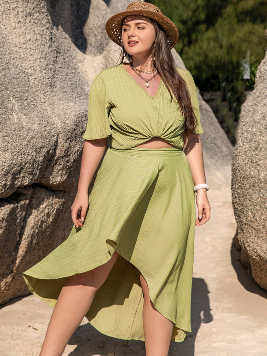 Skirt Set Green