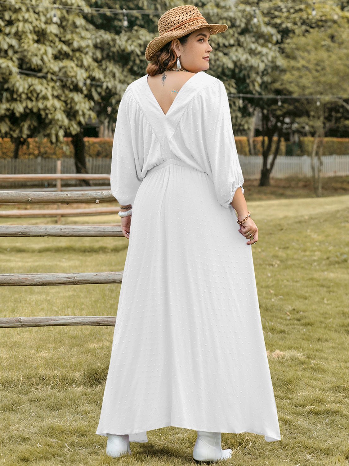 Swiss Plus Dress