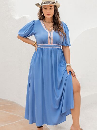 Sleeve Dress Plus Size